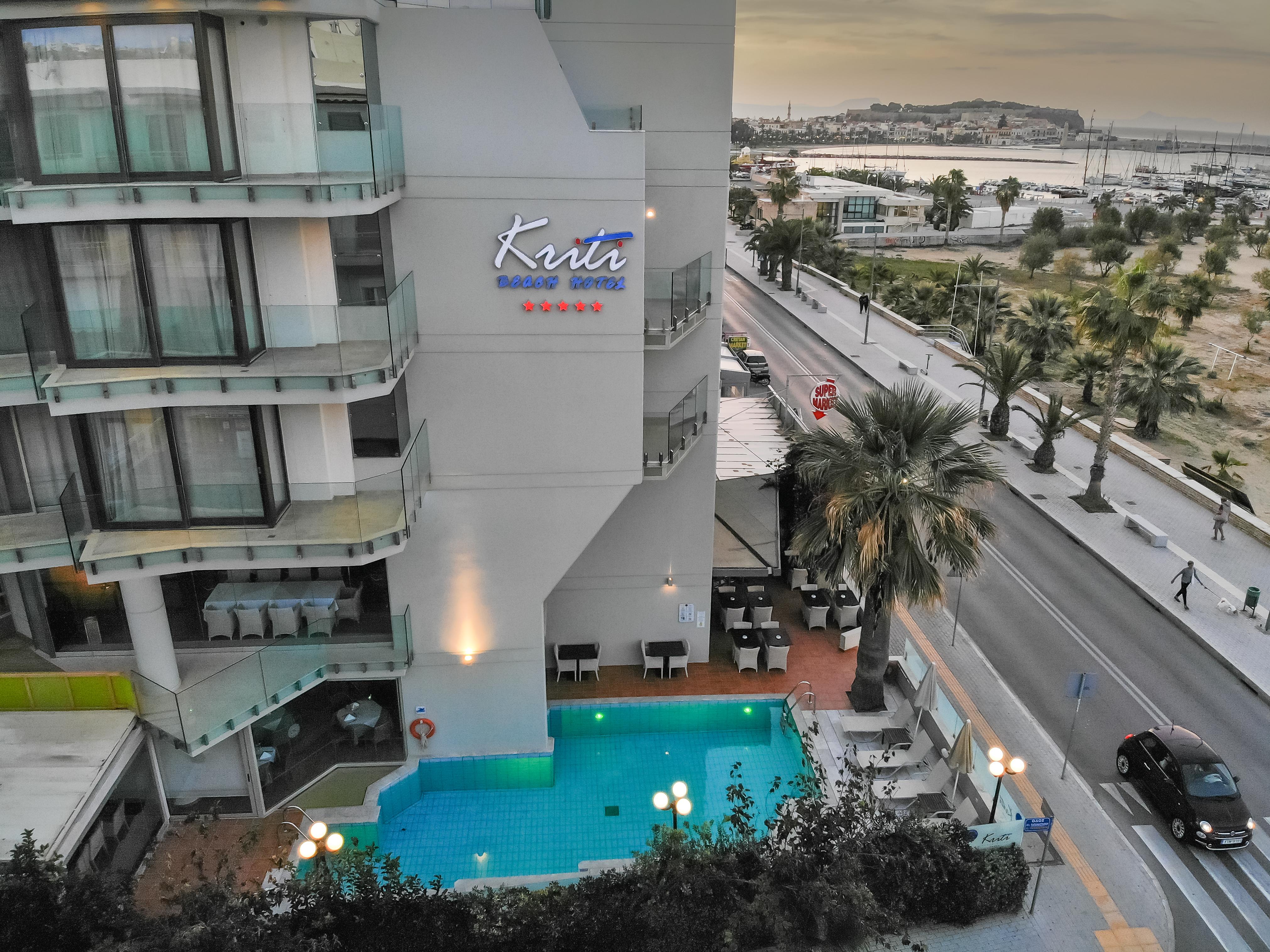 Kriti Beach Hotel Rétino Exterior foto